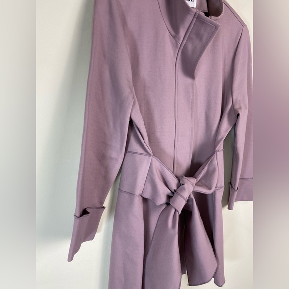 Luii Anthropologie Belted Full Zip Jacket Womens Size Medium High Neck - Picture 3 of 12